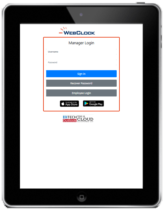 Web Based Online Time Clock App | Easy to Use Web Based